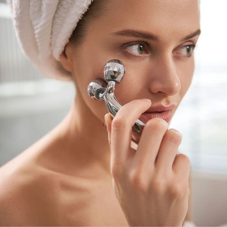 Holi 3D Massage Huidroller — Rosé Goud