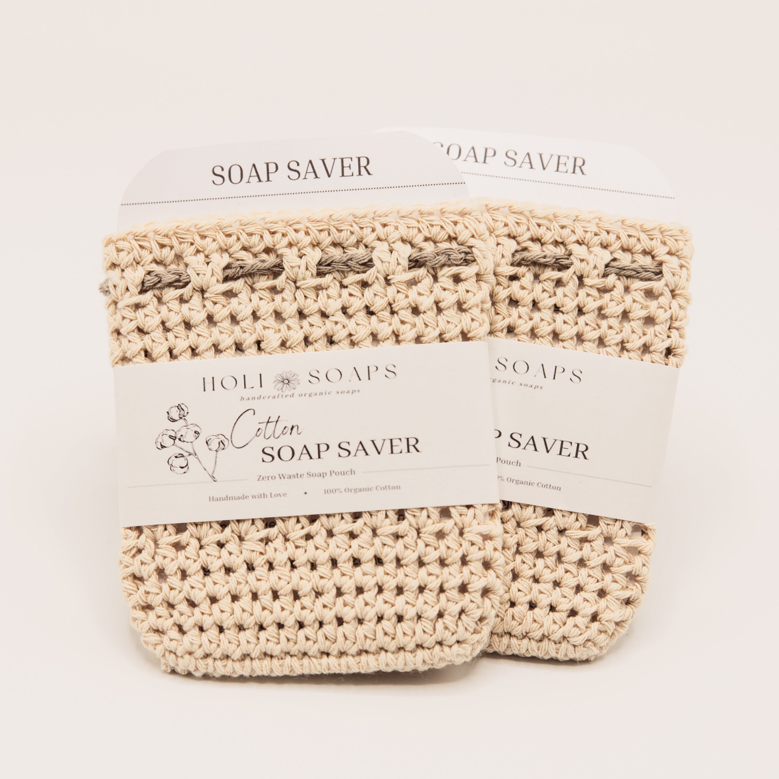 Soap Saver Bag Beige