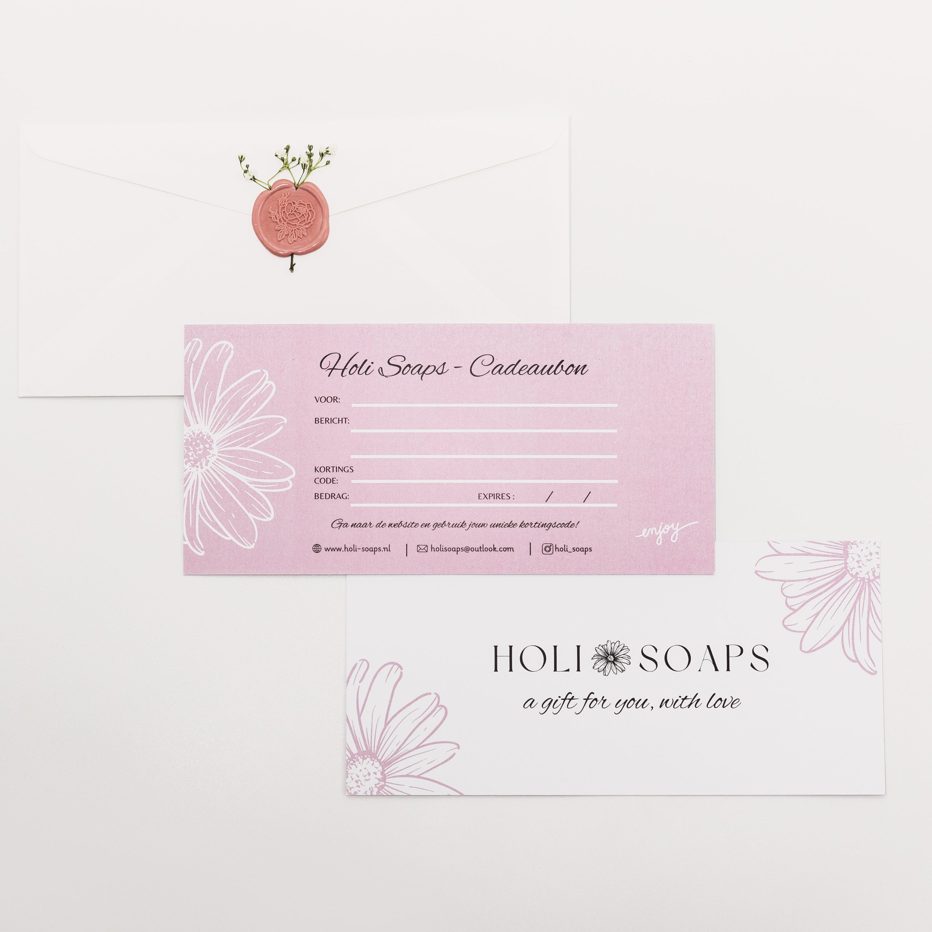 Holi Soaps-cadeaubon Digitaal