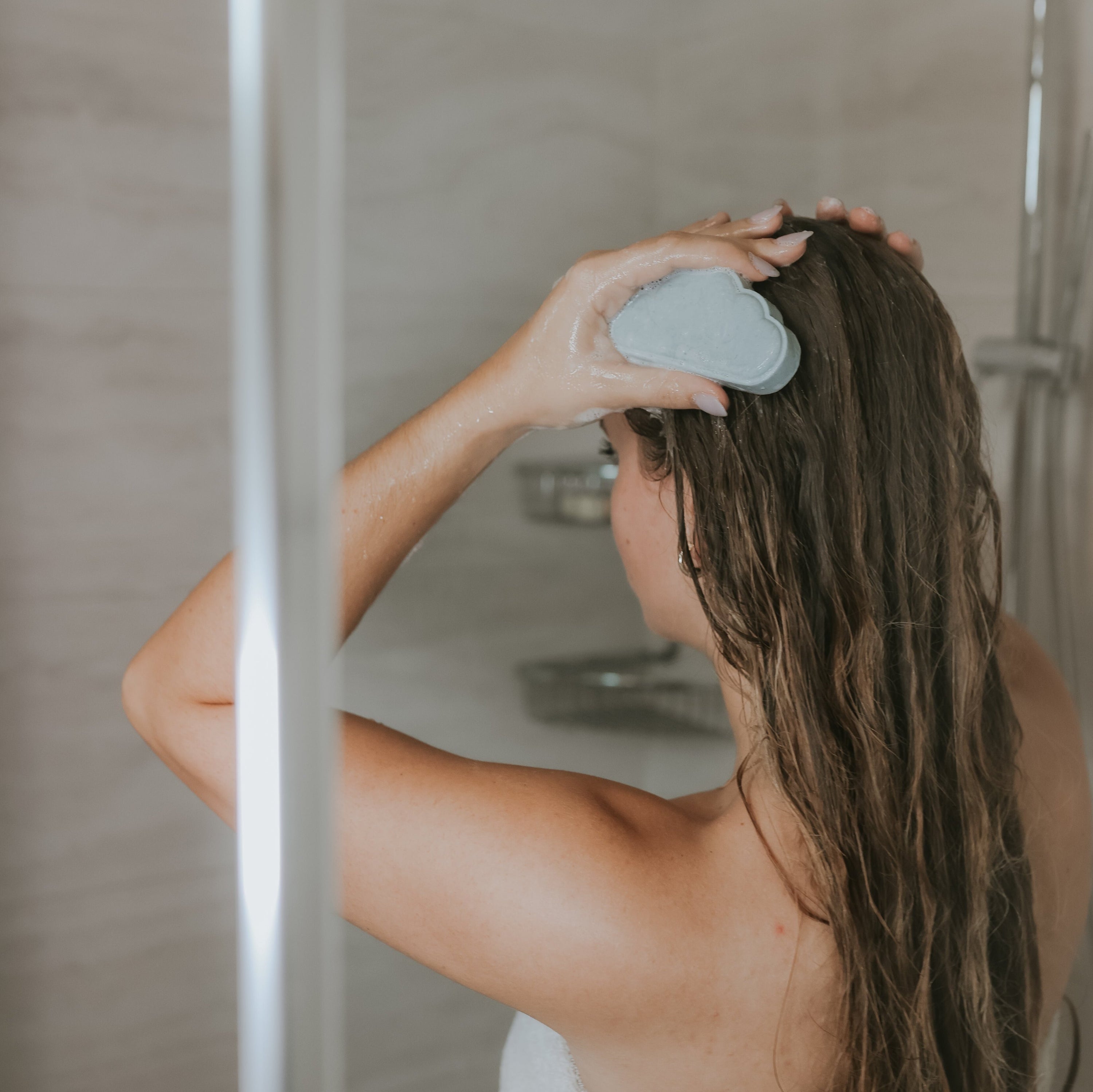 BEACH GIRL - Balancing Oily Shampoo Bar Cloud