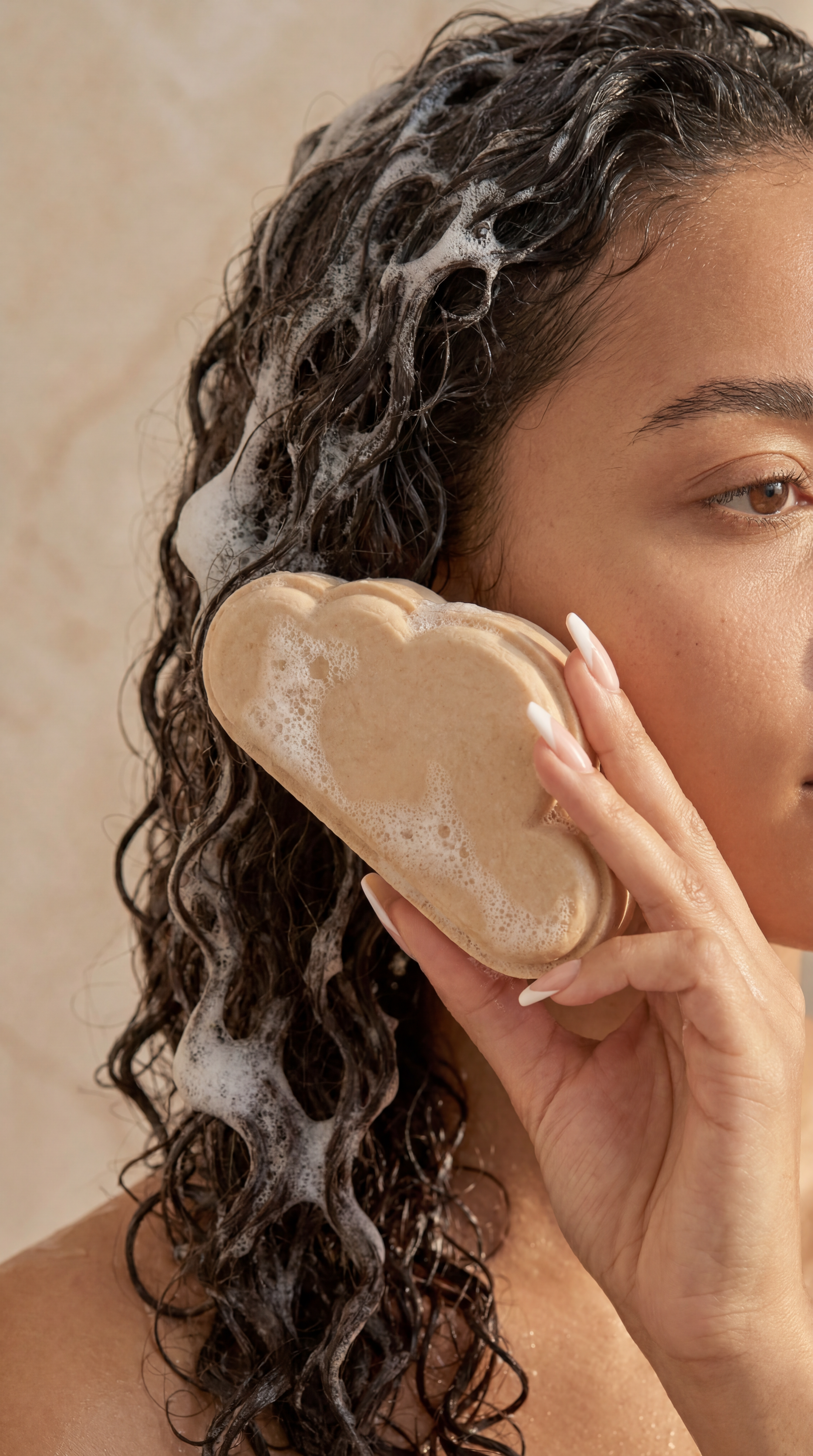 Sunset Mood ·  For Dry and Curly Hair Shampoo Bar