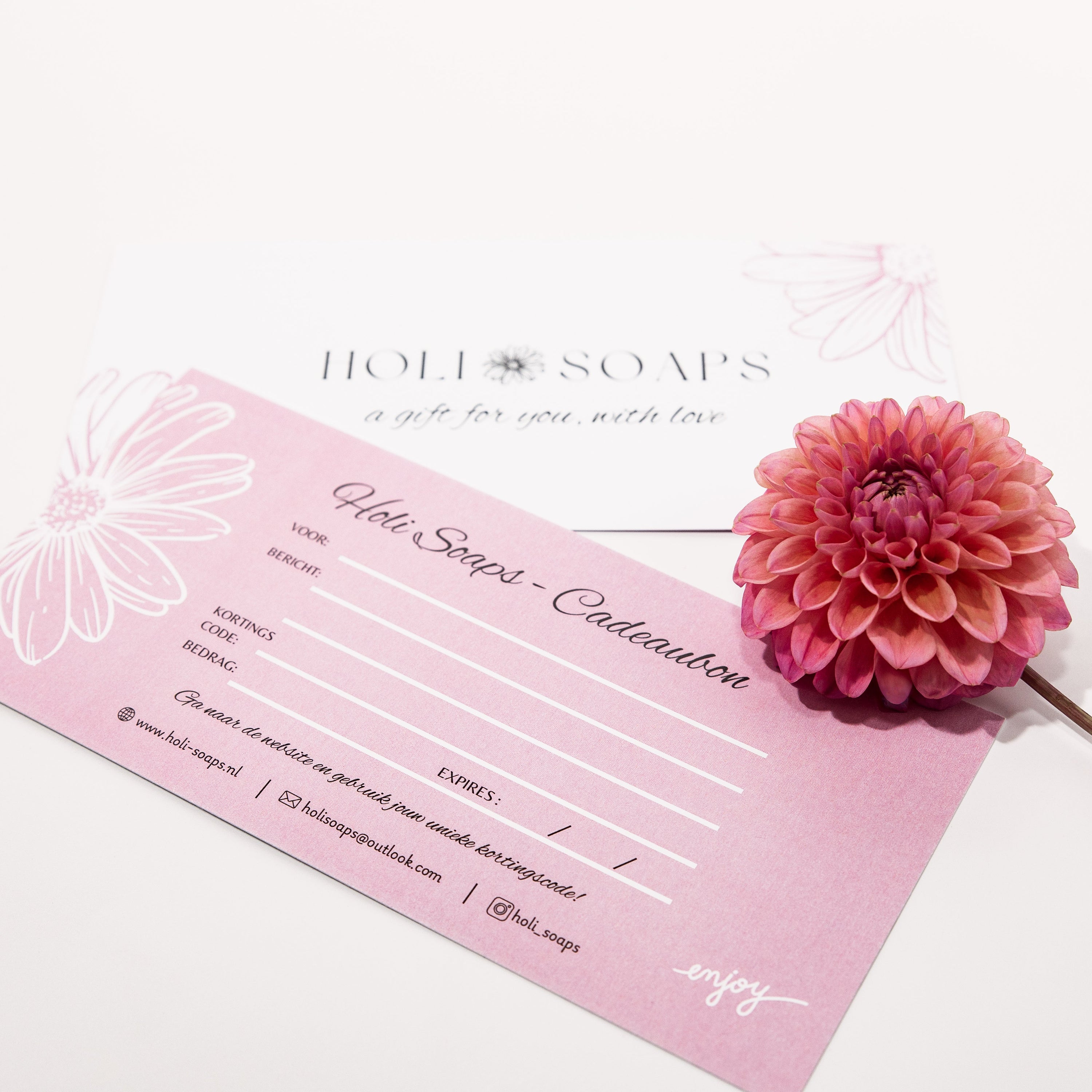 Holi Soaps-cadeaubon Digitaal